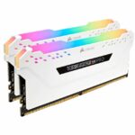 Memoria Corsair Vengeance RGB Pro White DDR4 16GB (2x8GB) 3200 MHz