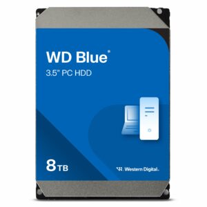 HD 8TB WESTERN DIGITAL BLUE 3.5 SATA 5640RPM 256MB