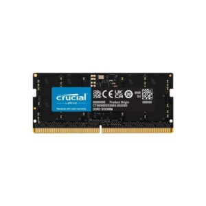 Memoria Ram SODIMM CRUCIAL Basic 16GB DDR4 4800MHz CL40 1.20V Single Negro