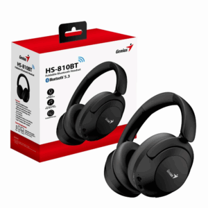 AURICULARES GENIUS HS-M810BT BT5.0 BLACK