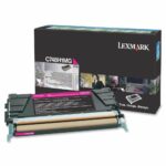 Toner Lexmark C748H1MG magenta C748 10K