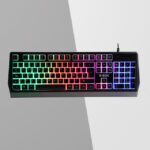 Teclado Gamer QBOX K9260 Arcoíris RGB