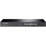 Switch TP-Link Gigabit Ethernet TL-SG1016, 10/100/1000Mbps, 16 Puertos – No Administrable