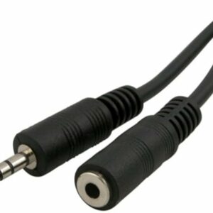 Cable Audio Mini Plug A Mini Plug Mm 2mts 35mm Negro Foxbox
