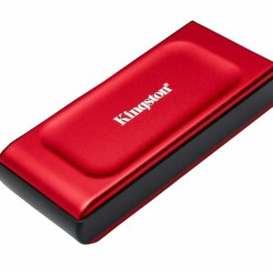 Disco SSD Externo Kingston SXS1000R 1TB USB 3.2 Tipo C 1000mbs Rojo