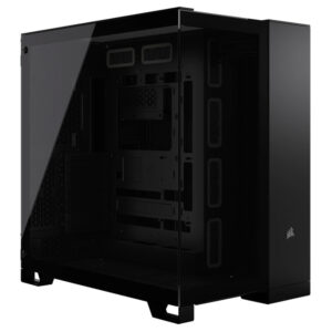 Gabinete Corsair 6500X Mid-Tower TG Dual Chamber Negro