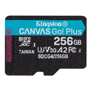 Memoria Micro SD Kingston Canvas GO Plus 256GB