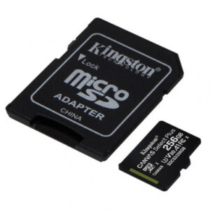 Memoria Micro SDHC 256GB Canvas Select Plus c/adapt KINGSTON