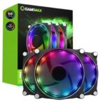 Cooler Fan Gamemax RB300 ARGB Kit x 3 Fans 120mm